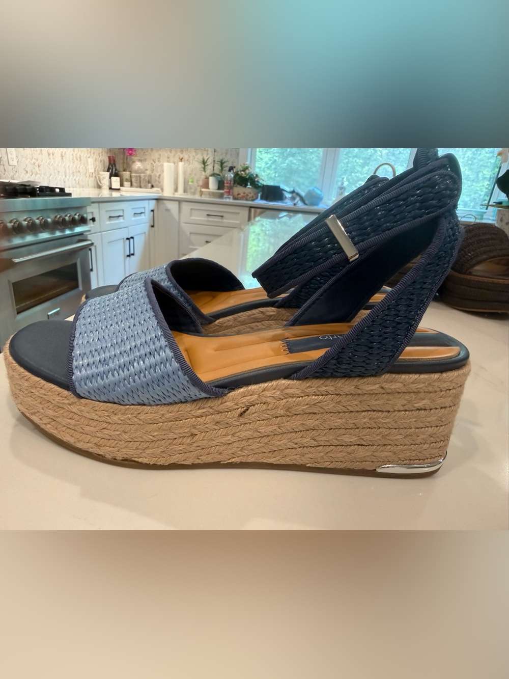 Franco Sarto wedges , new size 7